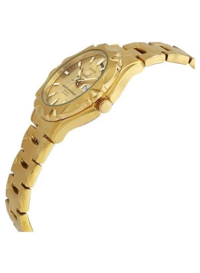 Seiko Men's Automatic 21 Jewels Watch Gold Tone, SNZ450J1 - Image 2